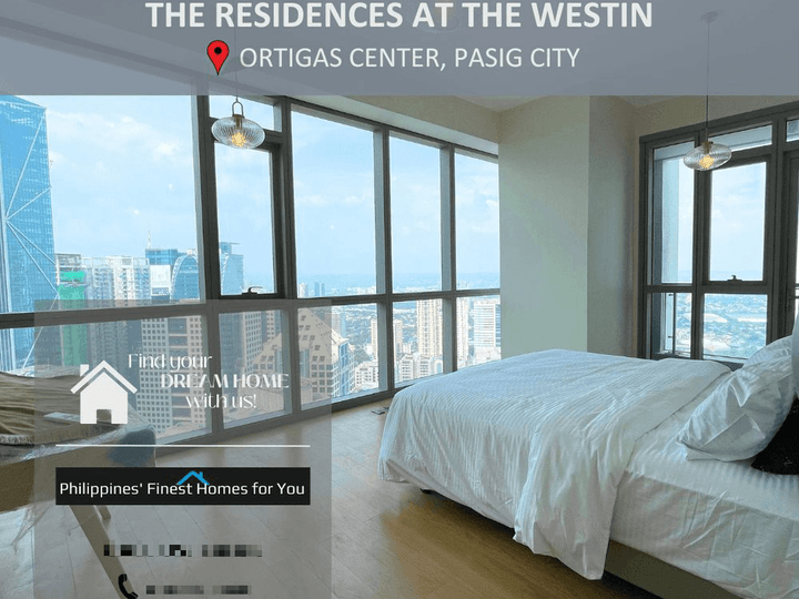 3BR Condo Unit with Parking Slots at The Residences at The Westin Manila Sonata Place for Sale