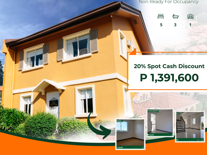Invest in a 5 Bedroom home here in Camella Bacolod South