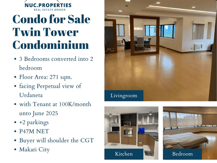 Condo for Sale Twin Tower Condominium