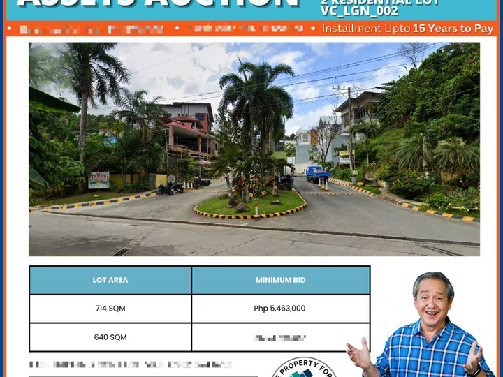 RESIDENTIAL LOTS FOR AUCTION In LAGUNA HILLS SUBDIVISION CALAMBA LAGUNA