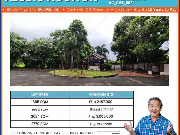 4 Lots - Foreclosed Residential Farm Lots in Naic, Cavite