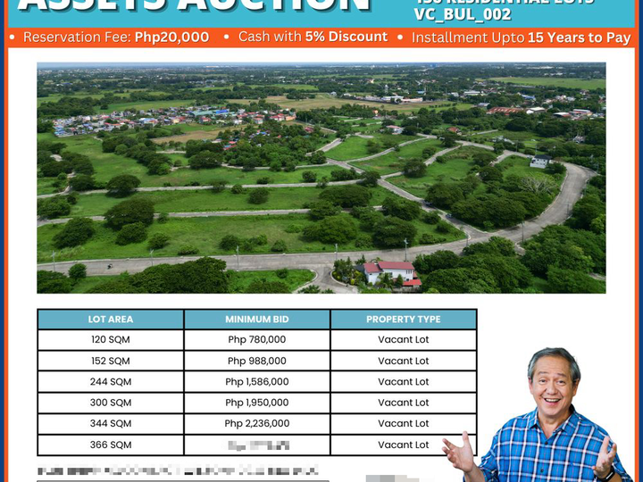 136 Residential Lots in Plaridel Heights Subdivision, Plaridel Bulacan