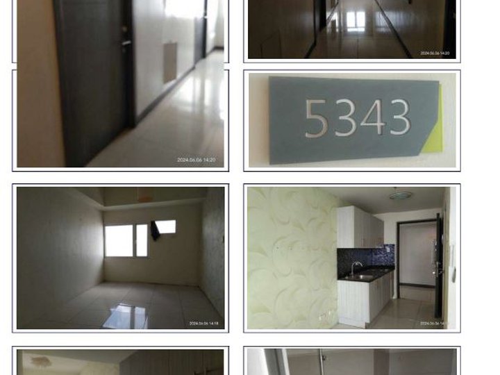 23.47 sqm 1-bedroom Condo For Sale Green Residences in Manila Metro Manila Unit 5343