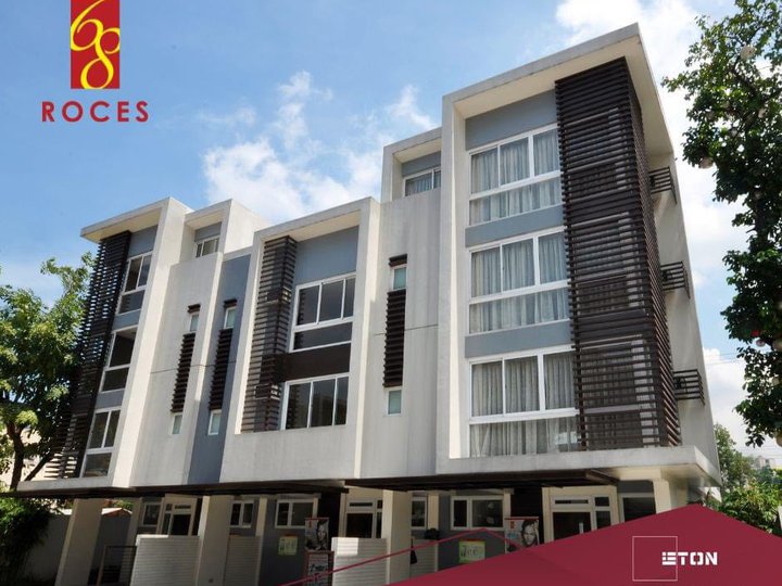 TOWNHOUSE FOR SALE AT 68 ROCES QUEZON CITY