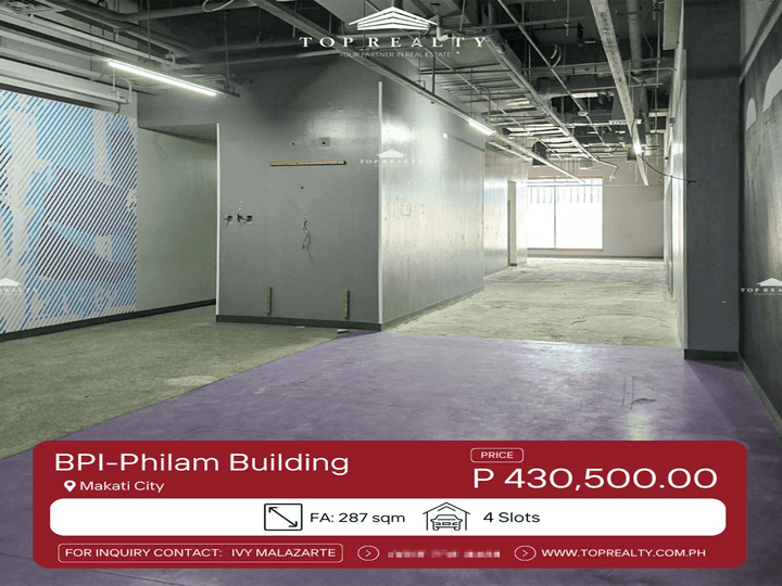 Office Commercial For Rent in Makati Metro Manila