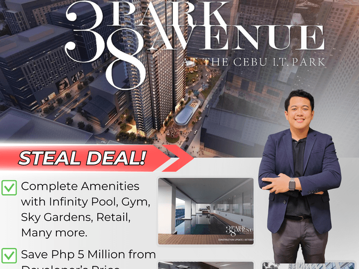 38 Park Avenue Condo for Sale in IT Park Cebu City