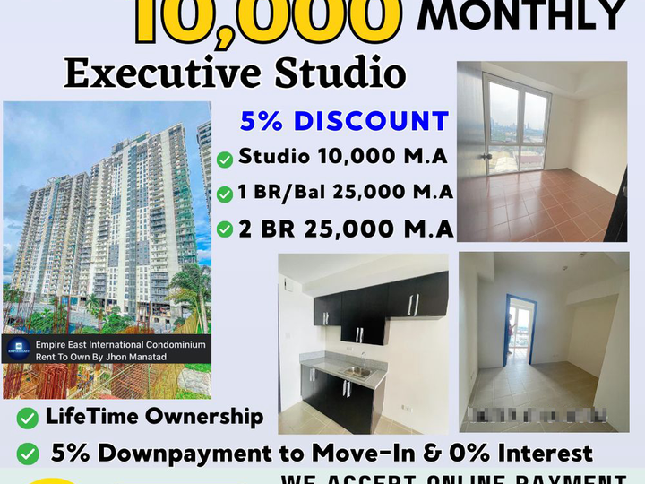 Kasara Urban Resort 44.00 sqm 1-bedroom Condo inPasig Metro Manila