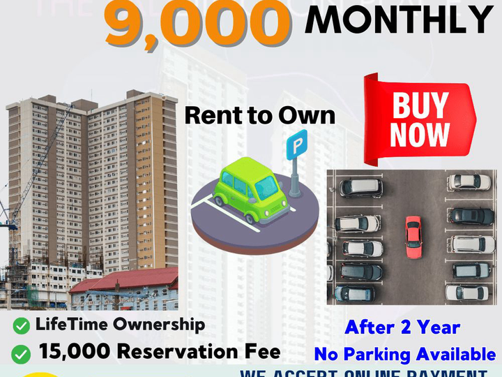 RFO  Parking Slot Condo Covent Garden in New Manila Quezon City / QC