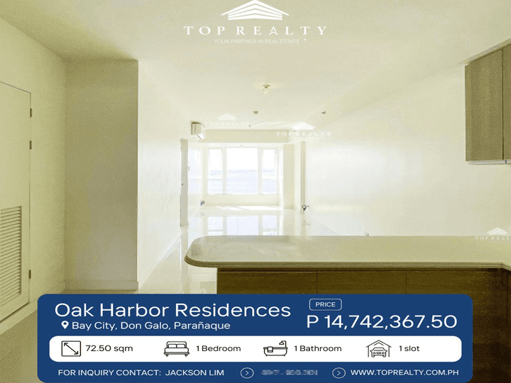 For Sale: 1 Bedroom Condo in Oak Harbor Residences at Paranaque City