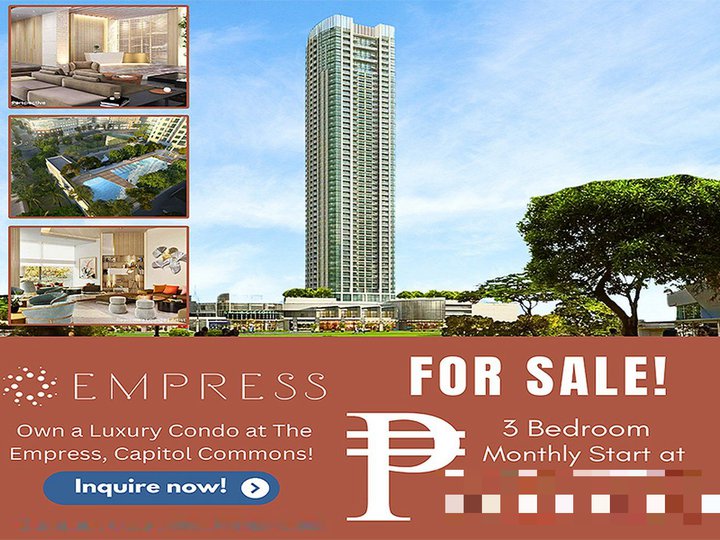 Pasig City Metro Manila Condo for Sale in The Empress at Capitol Commons