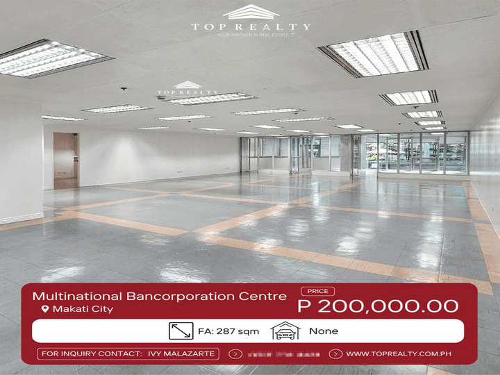 For Rent: Office Commercial Space in Makati, Metro Manila