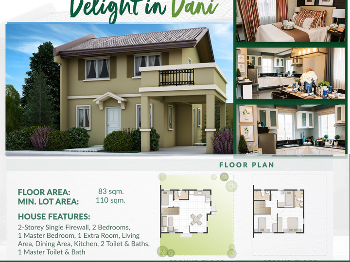 Delight in Dani ! The Camella Homes in Baia Laguna is Waving at you!