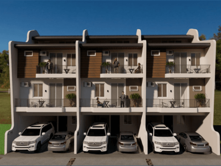 3 Storey Townhomes for sale in Inland Homes Merville  Paranaque City