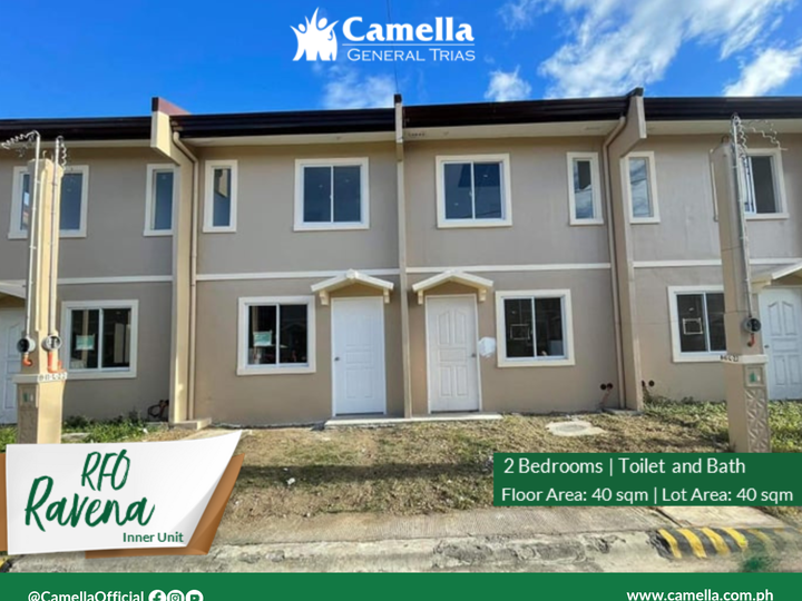 2-bedroom Ravena Inner Unit Townhouse For Sale in General Trias Cavite