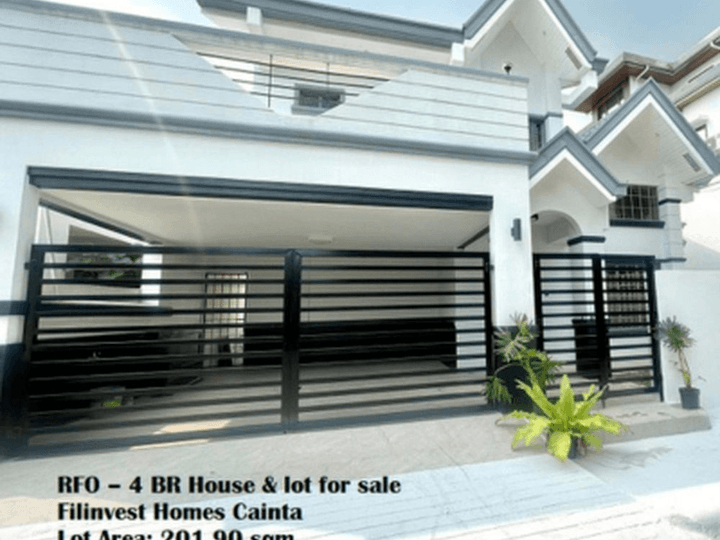 4 Bedroom single  detached house and lot for sale in Cainta Rizal