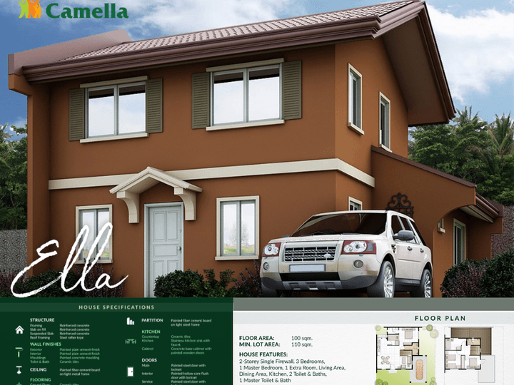 5-bedroom Single Attached House For Sale in Santa Barbara Pangasinan