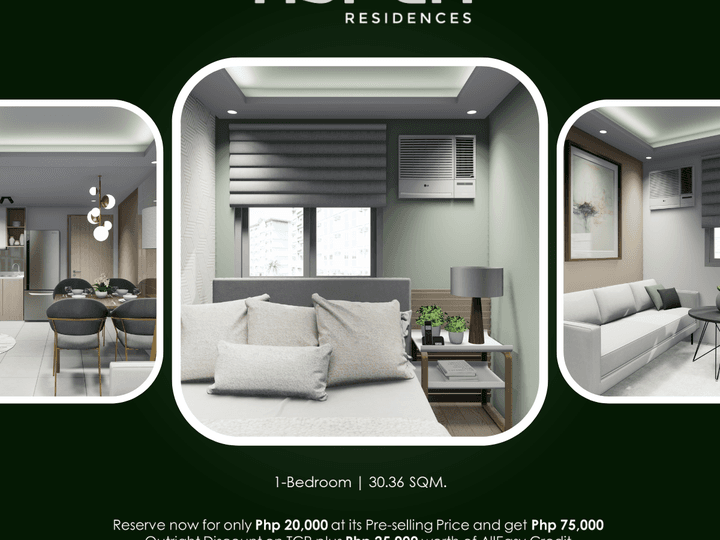 1-Bedroom Condo Unit for sale in SJDM Bulacan | Aspen Residences