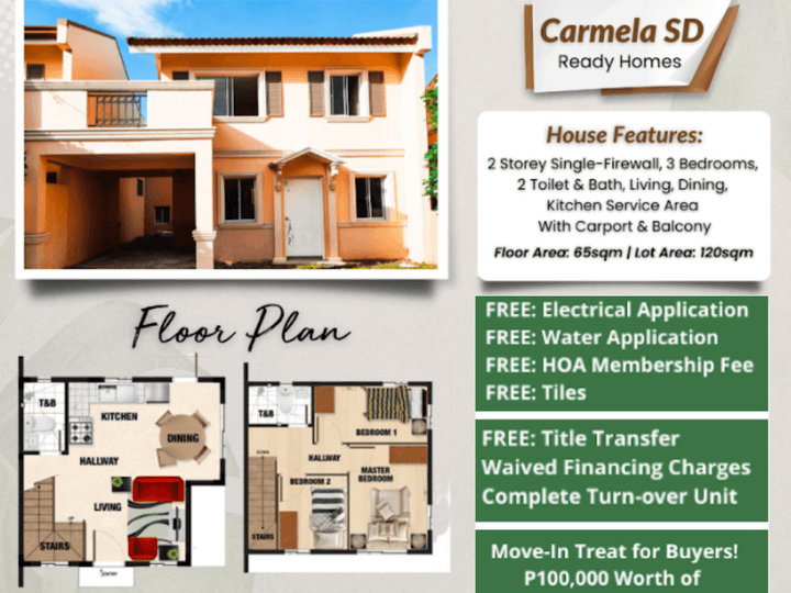 Ready For Occupancy  Single Detached House in Batangas City Batangas
