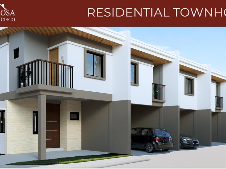 2-bedroom Townhouse For Sale in Binan Laguna Vista Rosa San Francisco Southwoods