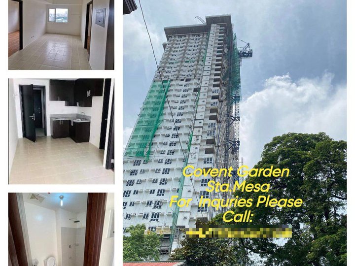 46.00 sqm 2-bedroom Condo For Sale in New Manila Quezon City / QC