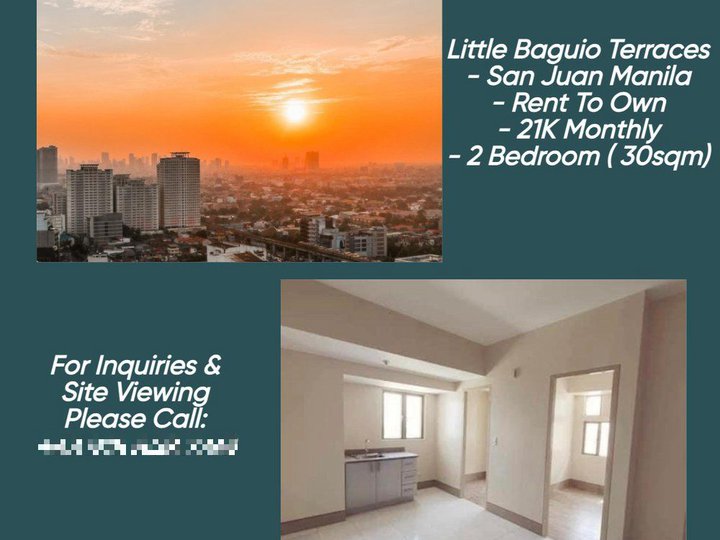 232K To Move in Condo in San Juan Rent to Own Near Gilmore Station