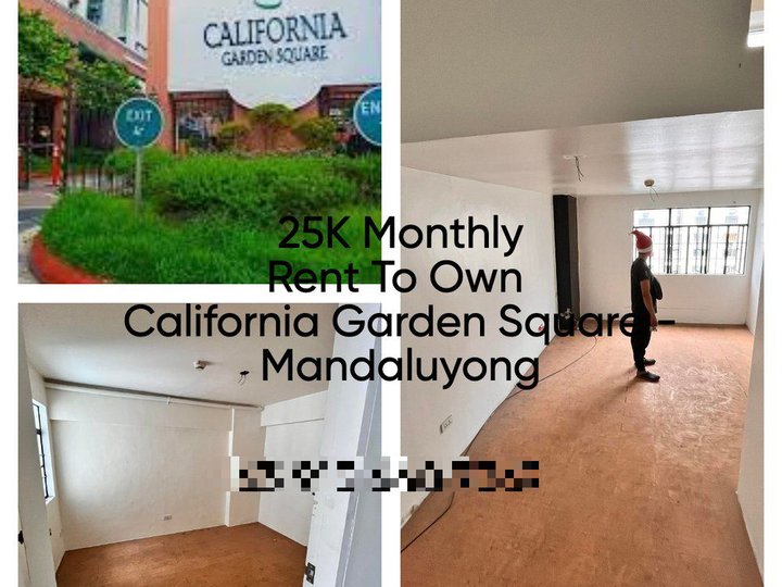 2 BR Condo California Garden Mandaluyong Square Rent To Own