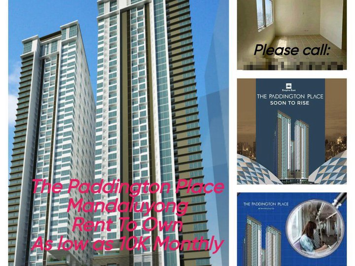 Condo in Shaw Mandaluyong 2 Bedroom as low as 30K Monthly Rent To own