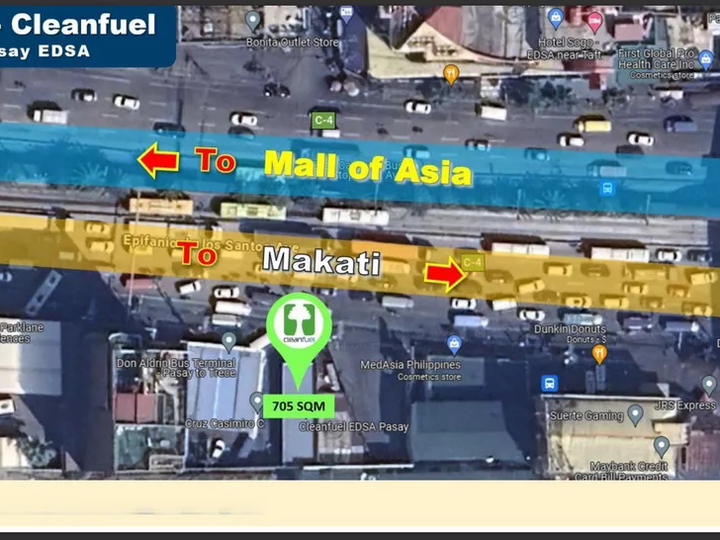 705 sqm Commercial Lot For Sale in Pasay Metro Manila