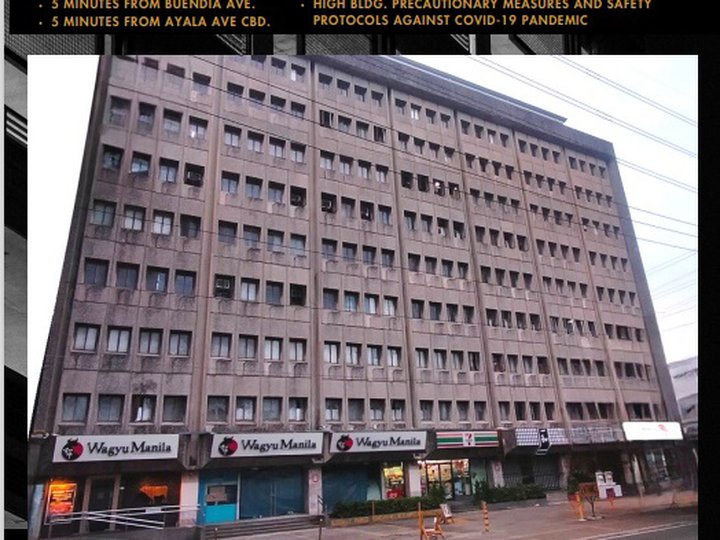 Makati Office Space for Lease 467 sqm Unit 9A/B NHL00046