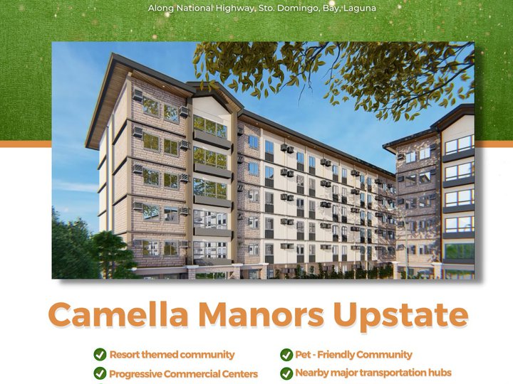 A 1 Bedroom Condo for Sale in Camella Manors Upstate, Bay, Laguna