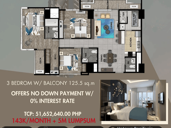 Ultra High-end 3 Bedroom in a prime location