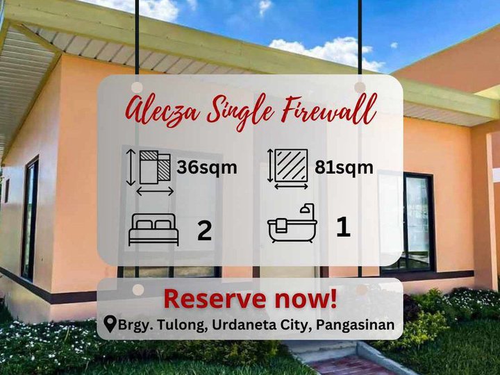 2-bedroom Single Detached House For Sale in Urdaneta Pangasinan