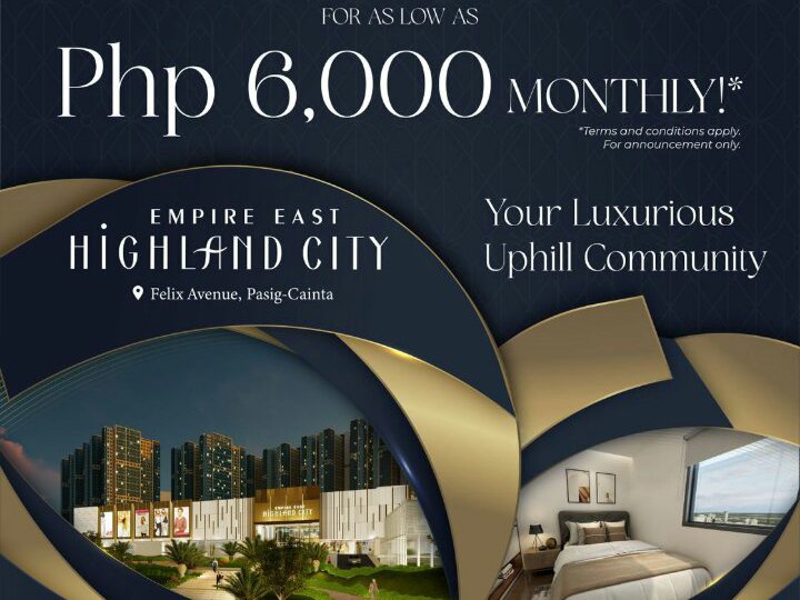 AFFORDABLE RFO/PRESELLING CONDO UNITS  BY EMPIRE EAST