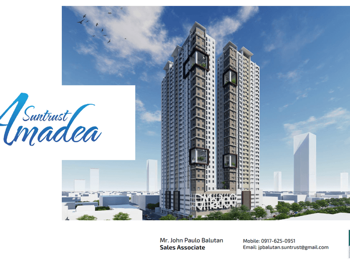 2-BR Unit - Suntrust Amadea, Quezon City (Pre-selling Condominium)