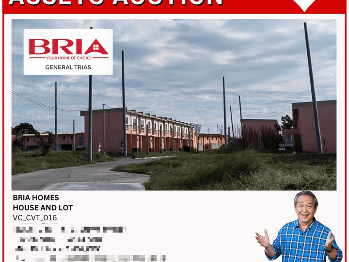 BRIA HOMES GENERAL TRIASHOUSE AND LOT