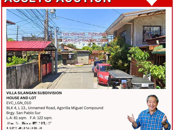 VILLA SILANGAN SUBDIVISION  HOUSE AND LOT