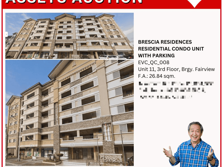 BRESCIA RESIDENCES RESIDENTIAL CONDO UNIT WITH PARKING