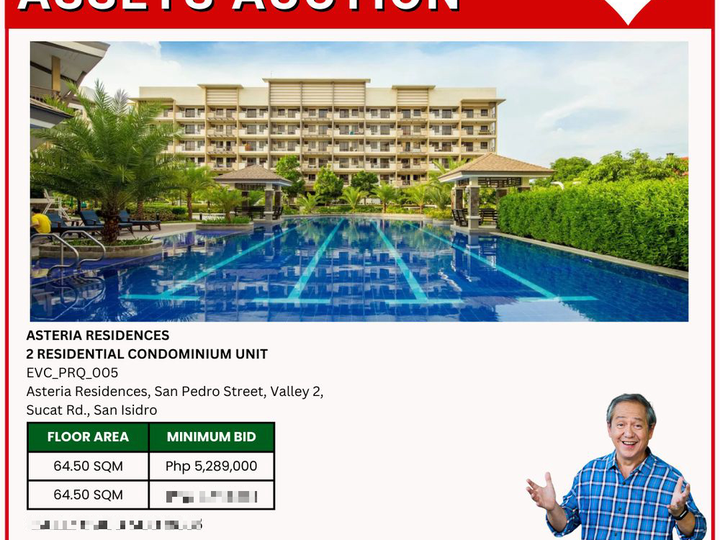 ASTERIA RESIDENCES 2 RESIDENTIAL CONDOMINIUM UNIT