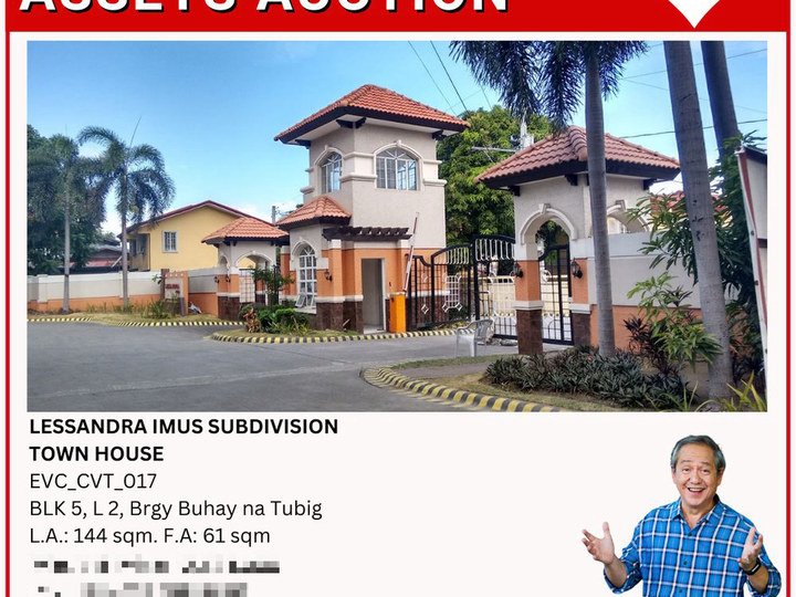 LESSANDRA IMUS SUBDIVISION TOWN HOUSE