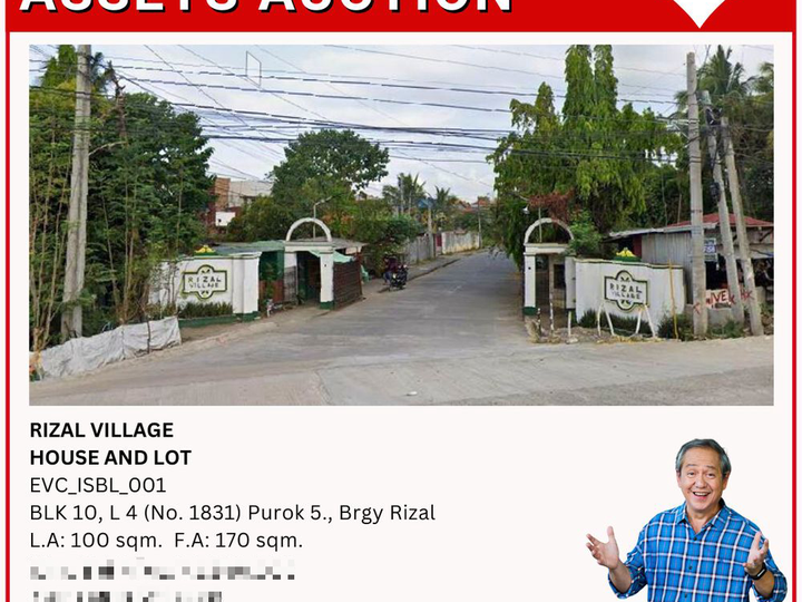 RIZAL VILLAGE HOUSE AND LOT