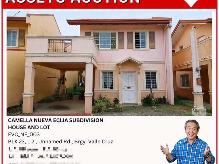 CAMELLA NUEVA ECIJA SUBDIVISION  HOUSE AND LOT