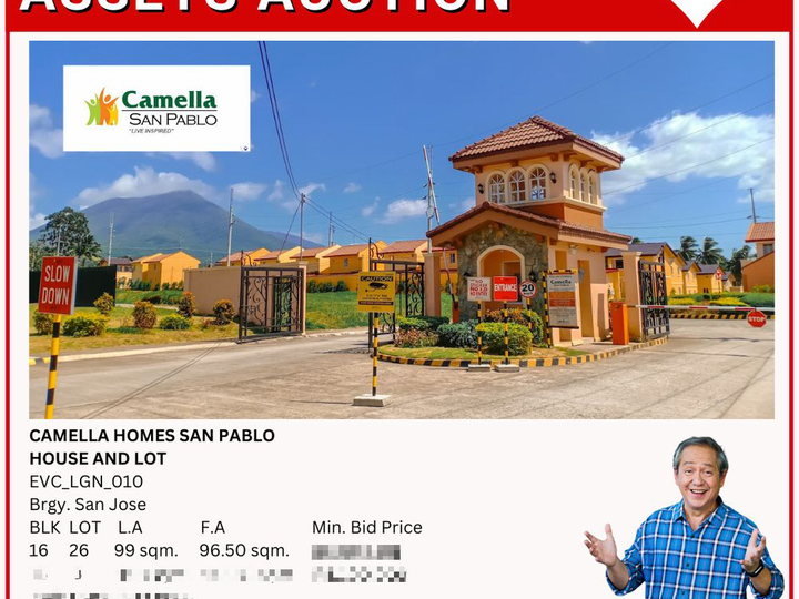 CAMELLA HOMES SAN PABLO HOUSE AND LOT