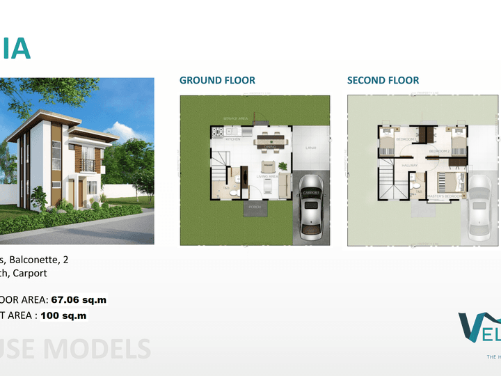 CENIA Single Detached Unit Lot Area: 100 sq.m For Sale in Dauis Bohol