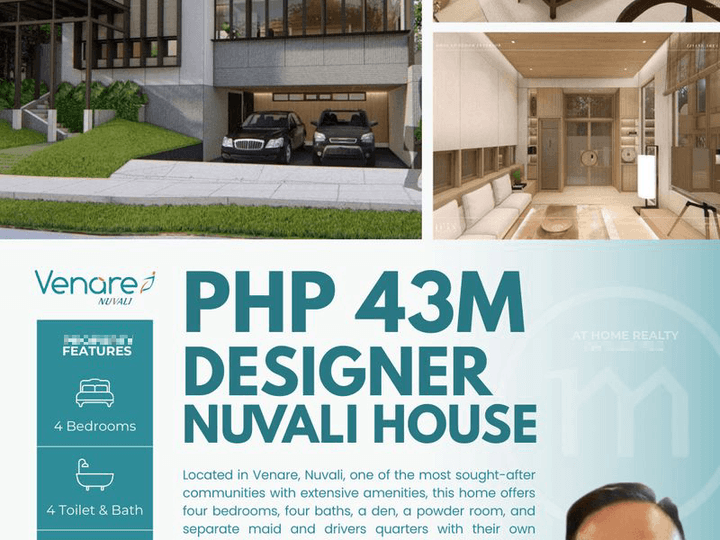 Designer House with 4 Beds & 4 Baths in Nuvali