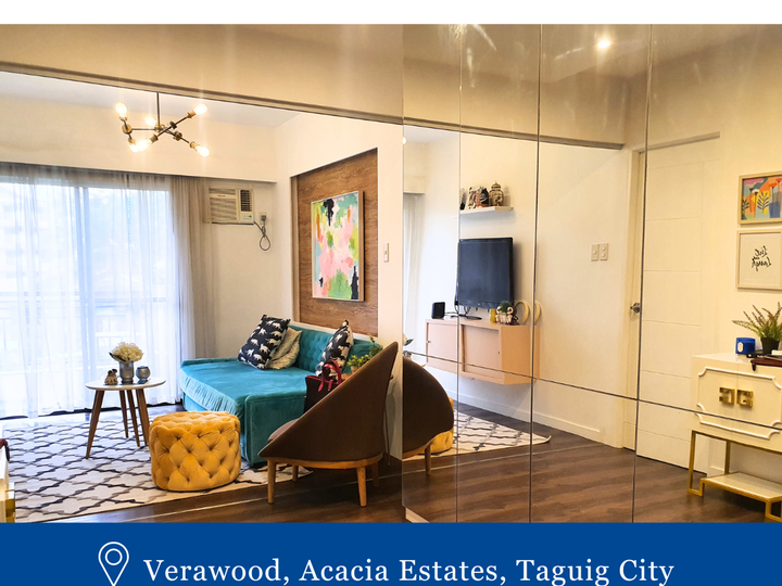 FOR LEASE: 1 BR Unit Verawood Acacia Estates, Taguig City