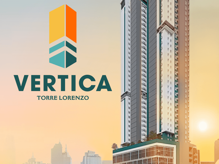 Vertica Tower, Torre Lorenzo, Manila University Belt  18.59 sqm Studio Condo For Sale (Pre Selling)