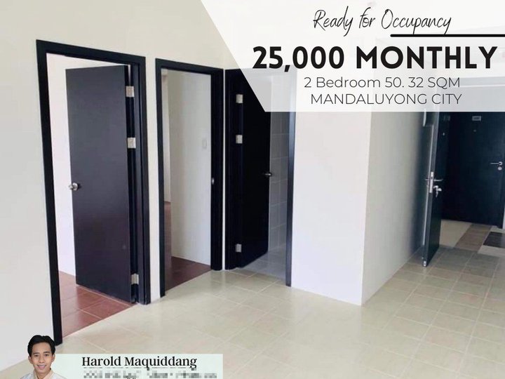 Lifetime Ownership Condo 2 Bedroom 50.32 sqm in Mandaluyong Boni along Edsa