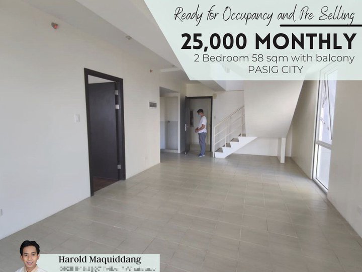 Condo For Sale 18K Monthly 1 BR 28 sqm in Ugong Pasig near Tiendesitas