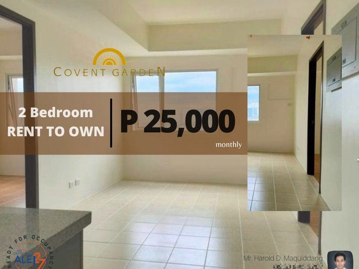 Covent Garden in Manila 2BR 48 sqm Php 25,000 monthly near PUP