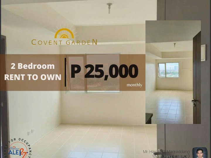 2 Bedroom Condo in Manila 25,000 monthly 48 sqm near University Belt